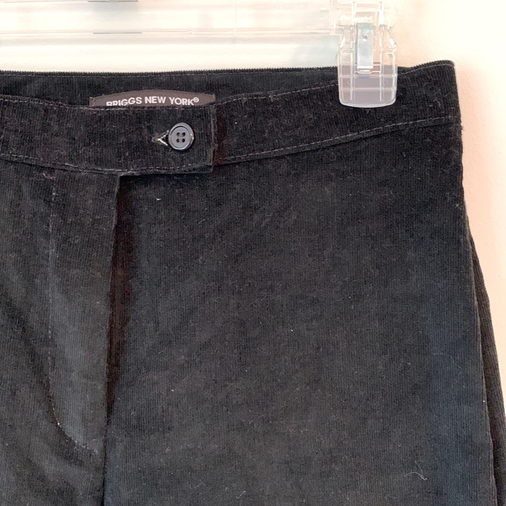 Vintage Black Corduroy Trousers